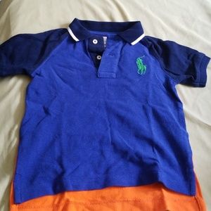Baby boy short sleeve polo shirt